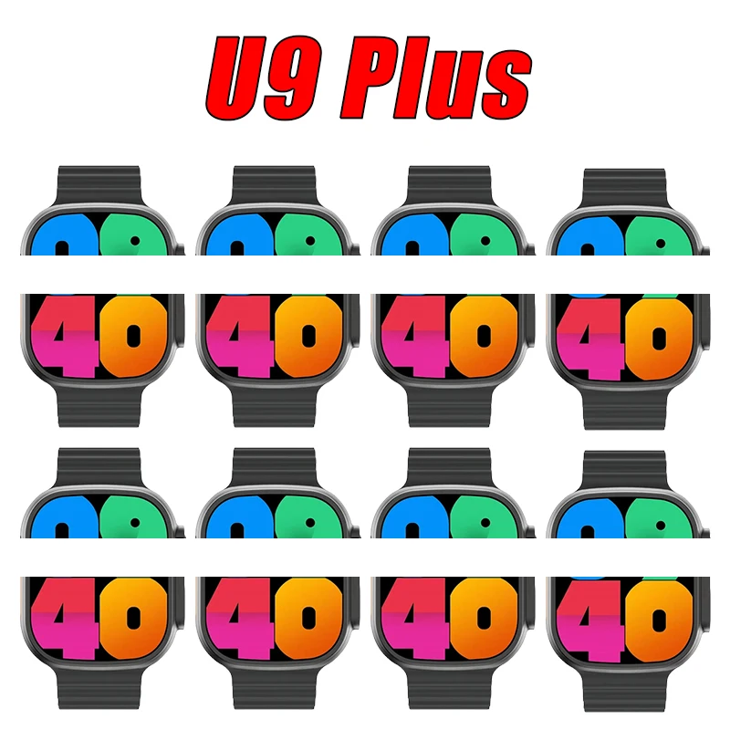

U9 Plus Smart Watch Ultra 9 2023 Series 8 Women Men Watches
