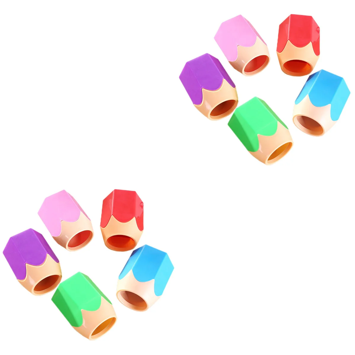

10 Pcs Colored Pencils For Kidss Colored Holder Colors Color For Kids Colored Holder Holder For Kids Colored Student Stationery