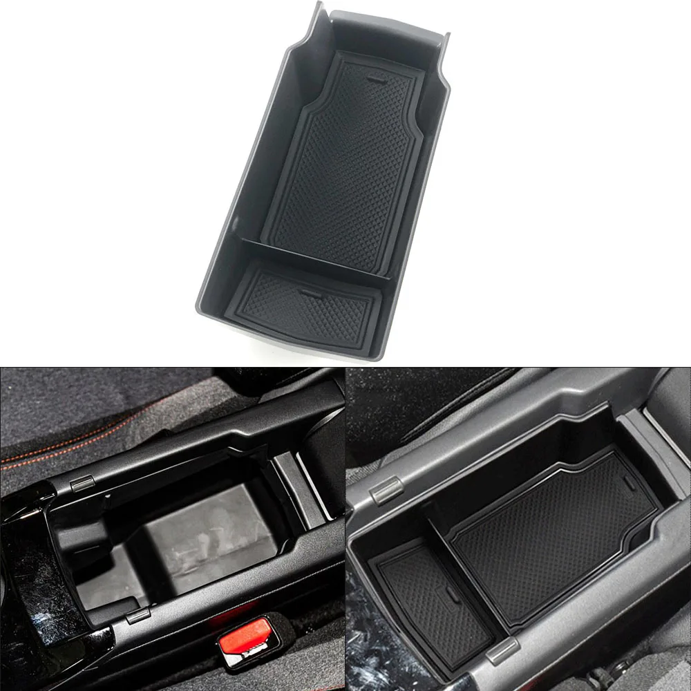 Car Armrest Storage Box For Peugeot 208 308 408 2008 3008 4008 5008 Center Console Container Storage Organizer Car Accessories