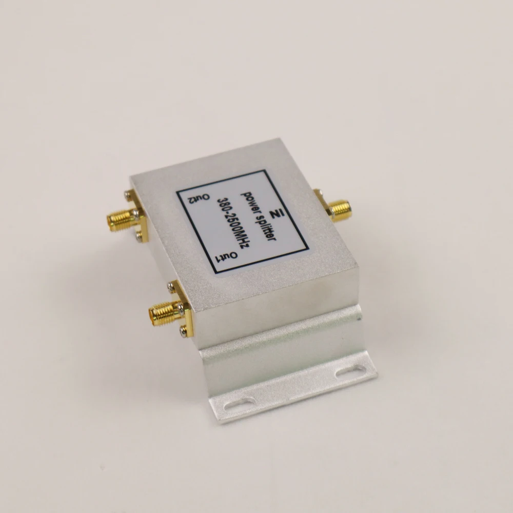 ZQTMAX 2 Way SMA Power Splitter 380mhz~2500MHz for GSM UMTS WCDMA CDMA 2G 3G 4G lte Signal Booster Repeater