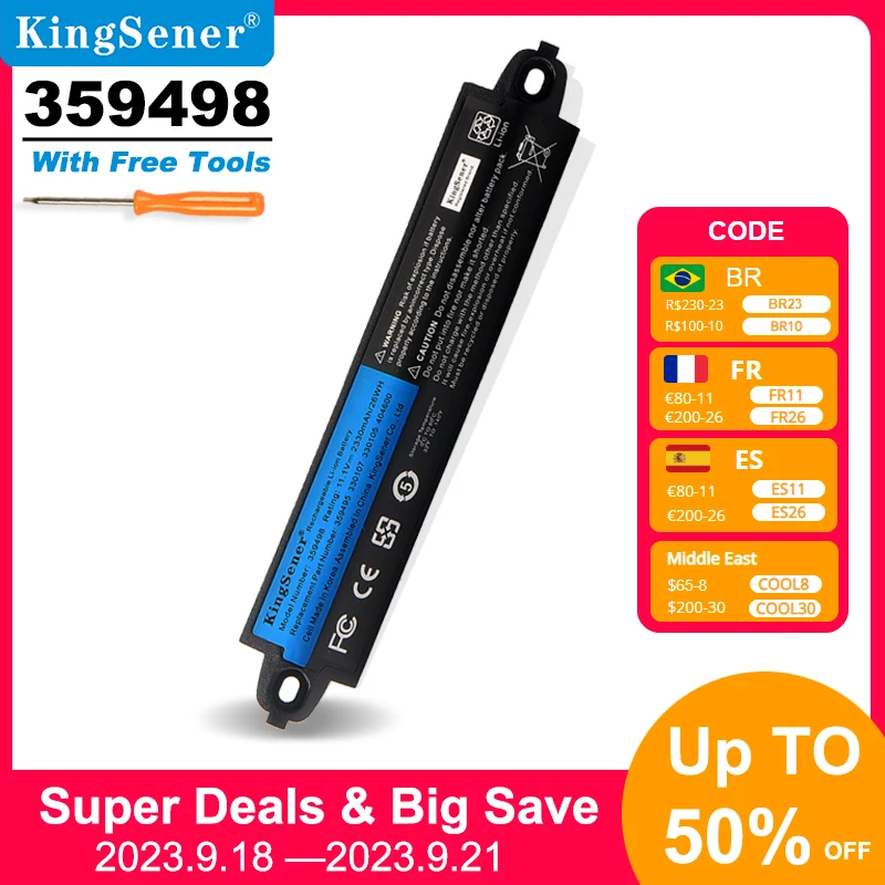 KingSener 359498 Battery For Bose SoundLink III 330107A 3594