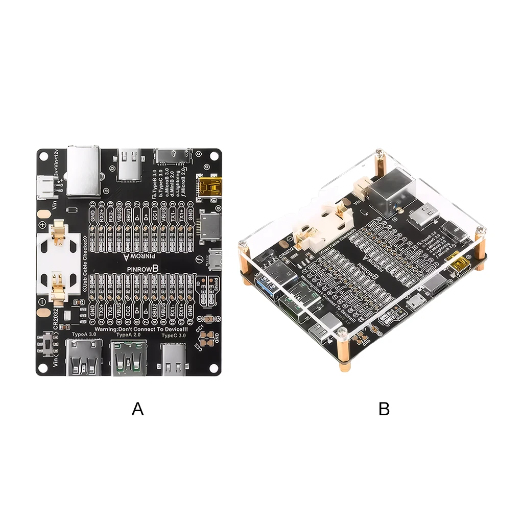 Светодиодные индикаторы тестовой платы кабеля для тестирования линии передачи