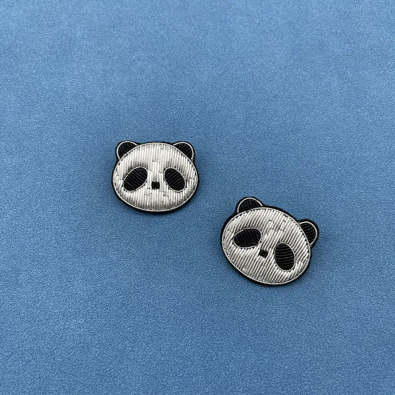 Индийская шелковая металлическая проволочная нить cannetile ручная вышивка панда - Цена: 1202