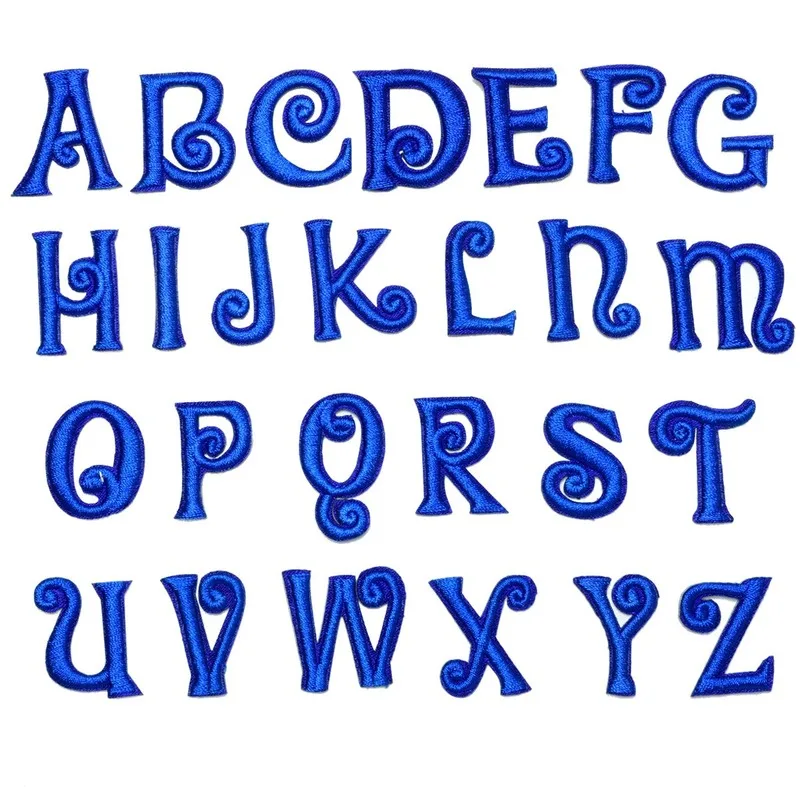 

4 набора/104 шт./лот винтажные нашивки с Вышивкой Букв розовые аксессуары для шитья сумок обуви рукоделие художественное украшение одежды сво...