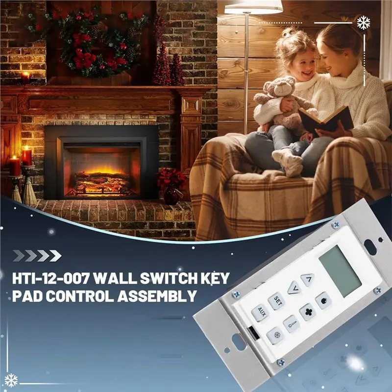 Фото MCGS-HTI-12-007 Переключатель настенного управления в сборе для Heat N Glo для газовых каминов Quadrafire, опоры для объектов NG и LP №2