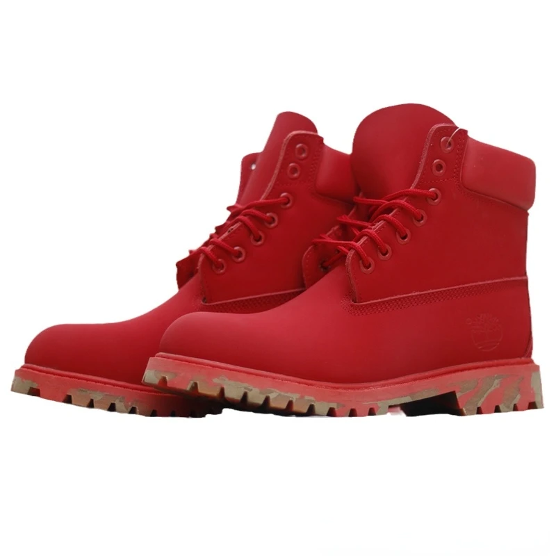 

Классические мужские и женские ботинки Timberland, водонепроницаемая обувь премиум-класса из нубука для снега, армейские ботинки до щиколотки, Б...