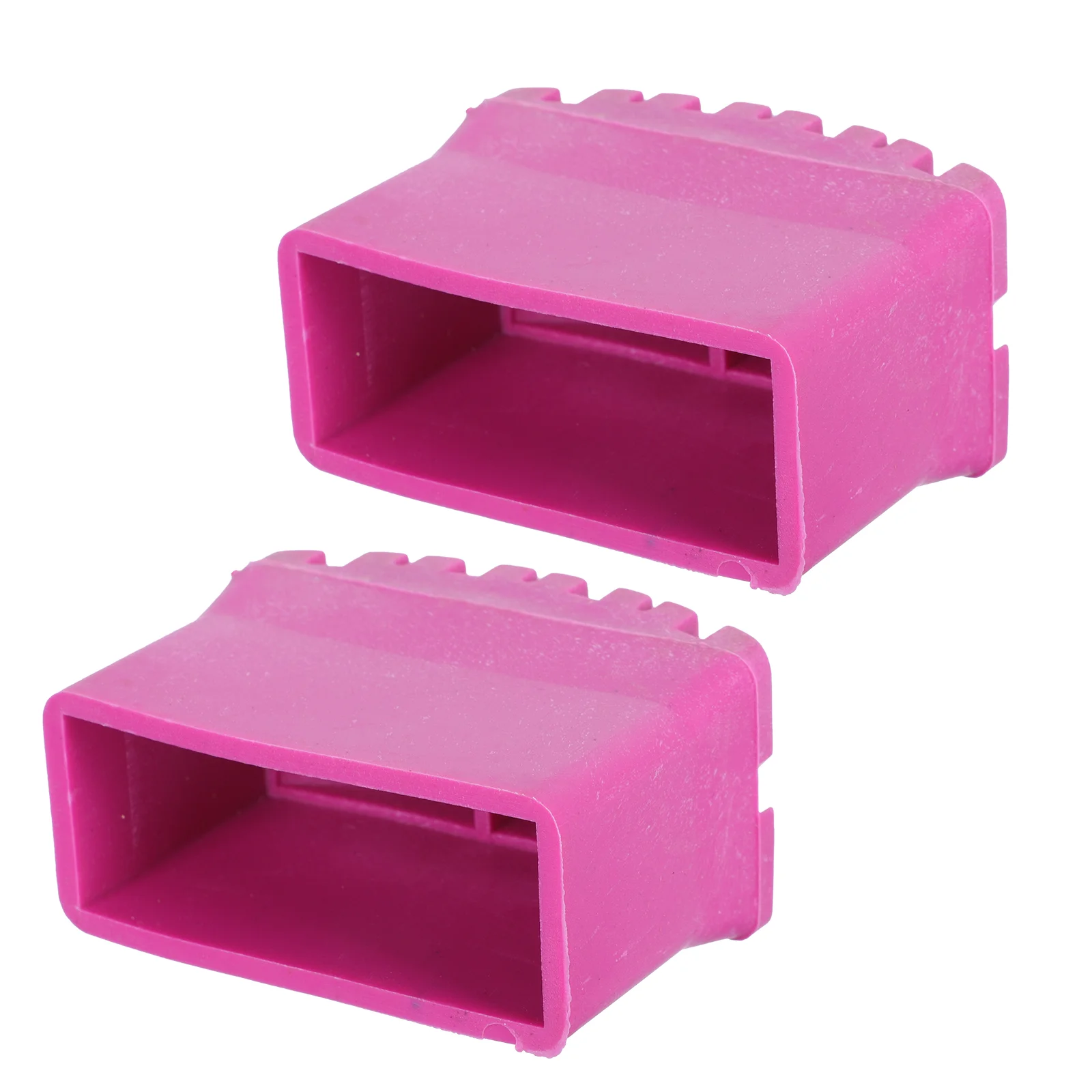 

2Pcs Household Ladder Non-slip Pads Ladder Feet Covers Ladder Accessories (Rosy)