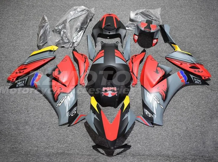 

4Gifts New ABS Plastic Motorcycle Fairing kit Fit For HONDA CBR1000RR 12 13 14 15 16 2012 2013 2014 2015 2016 Custom Red Matte