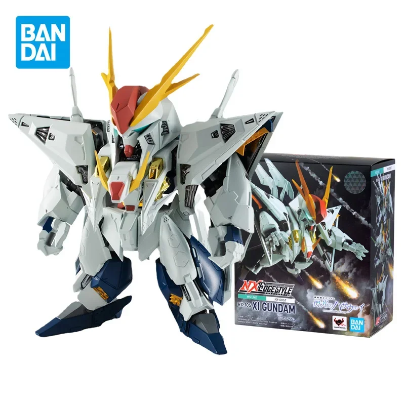 Bandai натуральная аниме Nxedge Rx-105 XI Gundam фигурки героев коллекционные модели