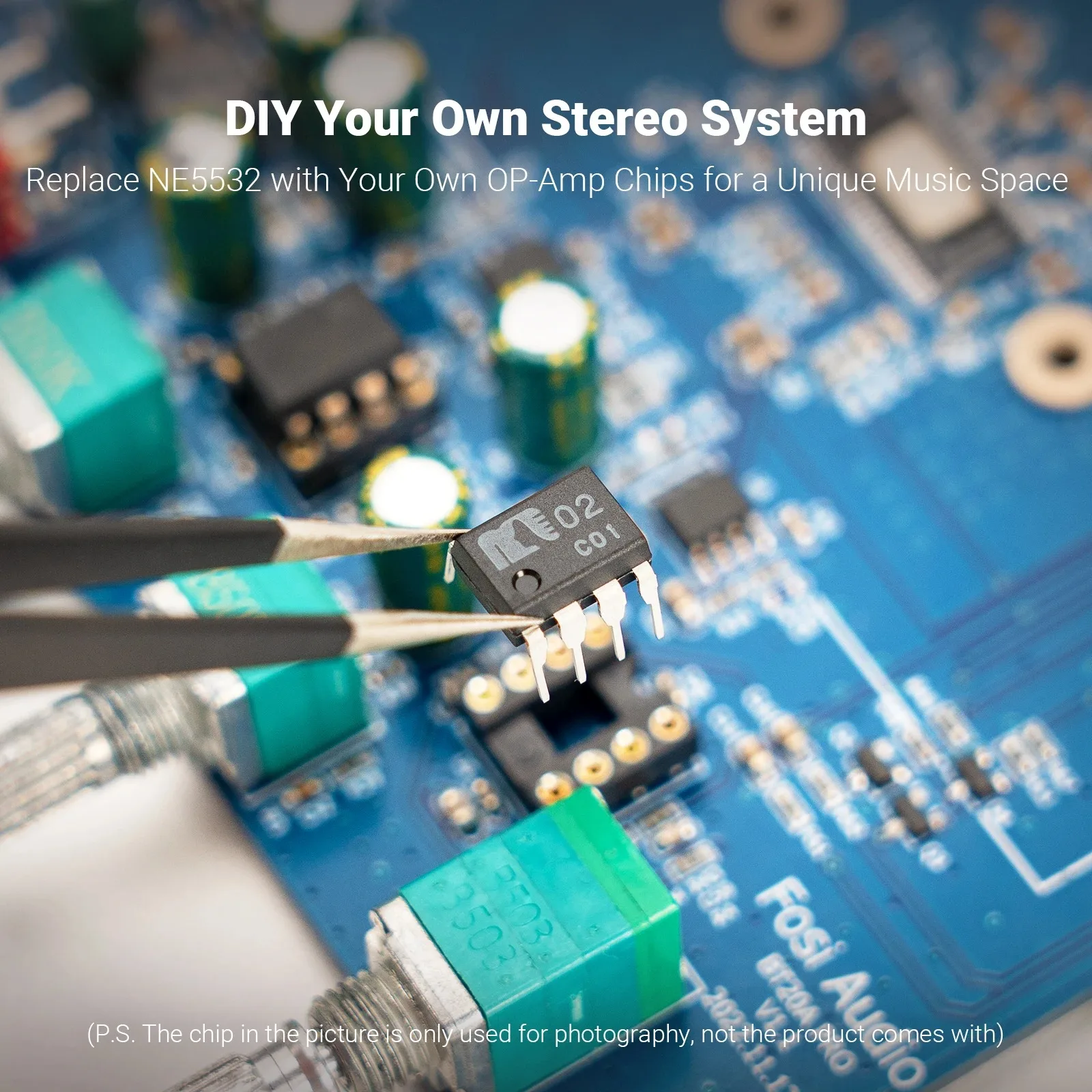 Усилитель мощности звука Fosi Audio BT20A Pro TPA3255