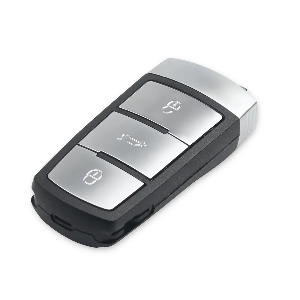 KEYYOU 433 МГц 3 кнопки флип-смартфон с чипом ID48 3C0959752BA для VW VolksWagen Passat B6 3C B7 Magotan CC