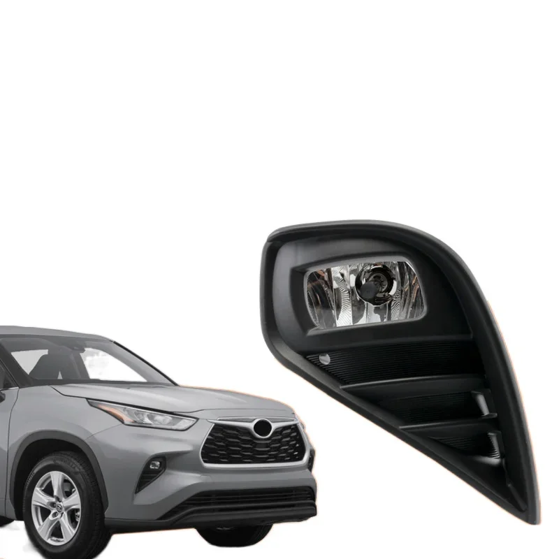 Передняя противотуманная фара в сборе для Toyota Highlander 2020 дневные ходовые огни