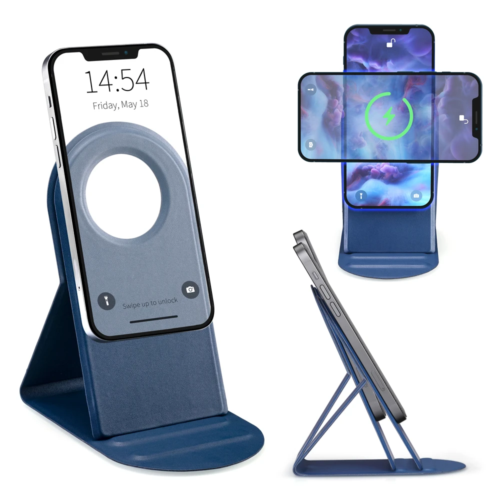 Подходит для iPhone 13 Magsafe Магнитный присоска Настольный кронштейн складной