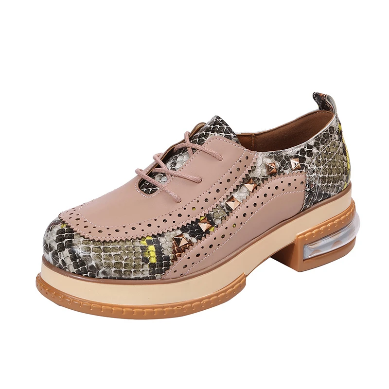 Brogues Loafers Casual Shoes For Women 