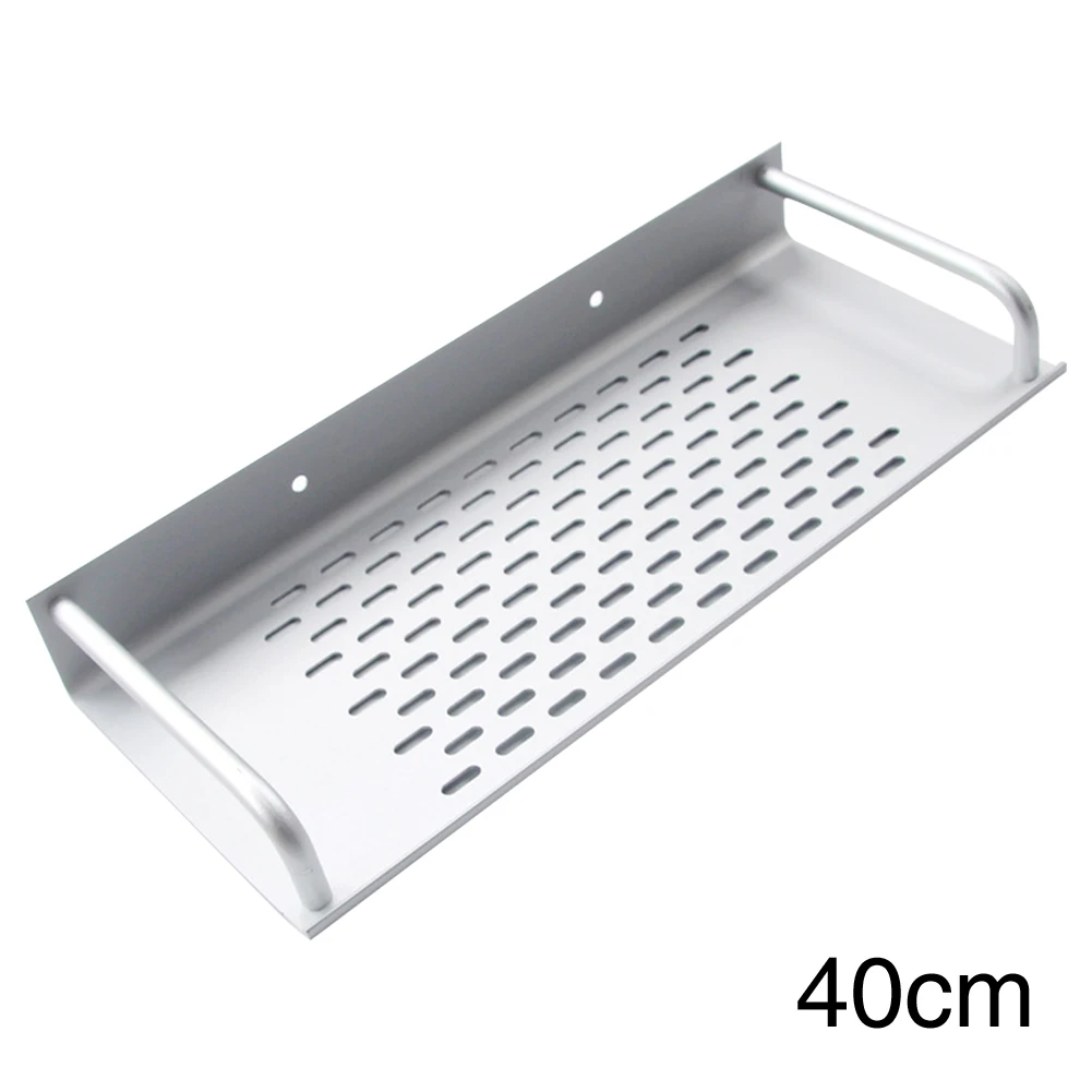 

Shampoo Seasoning Modern Bathroom Kitchen Rack Wall Mounted Waterproof Large Capacity Storage Shelf Shower Caddy Space Saving