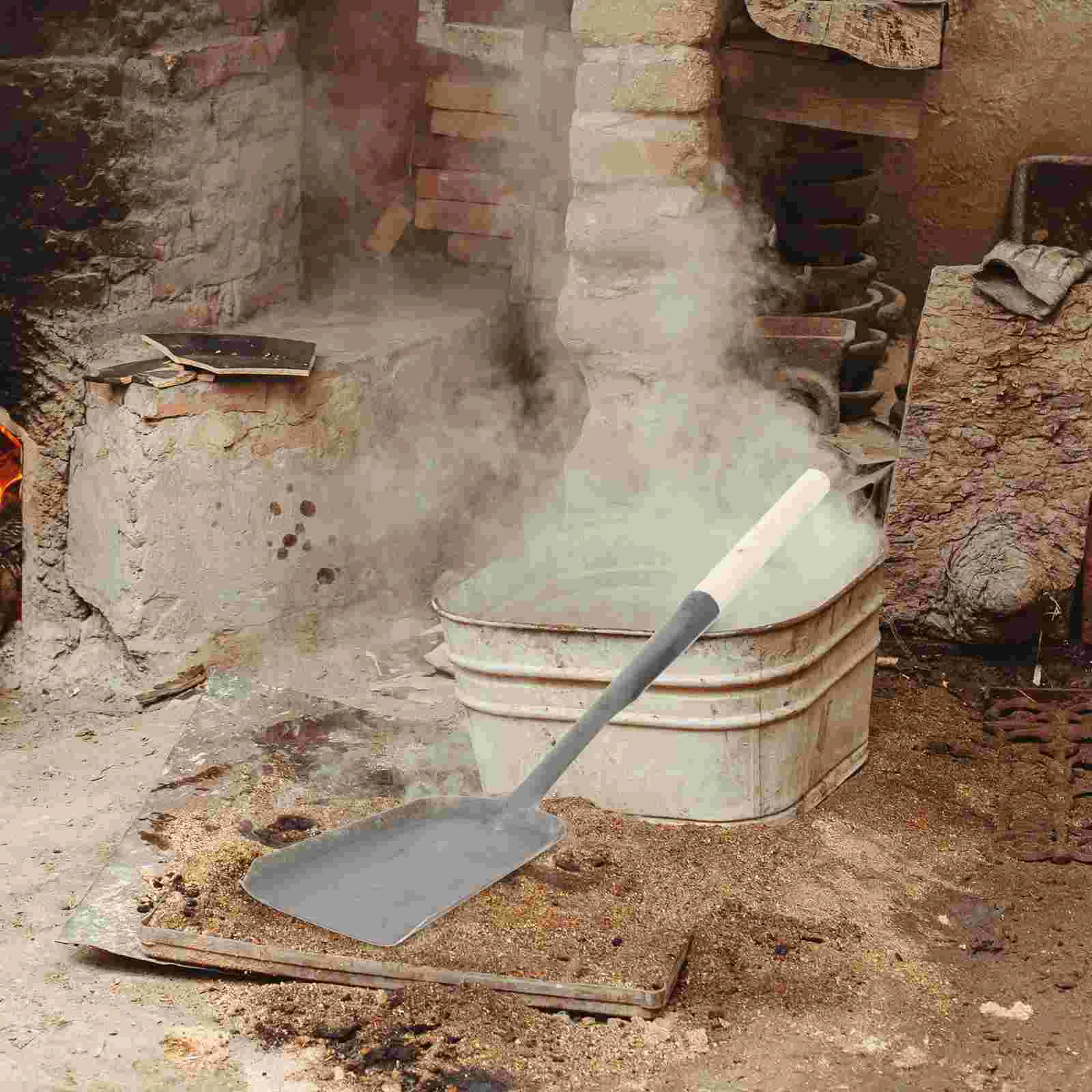 Сажа Прочные угля Очистка пожарных Фермерская лопата Деревянные лопаты ручной