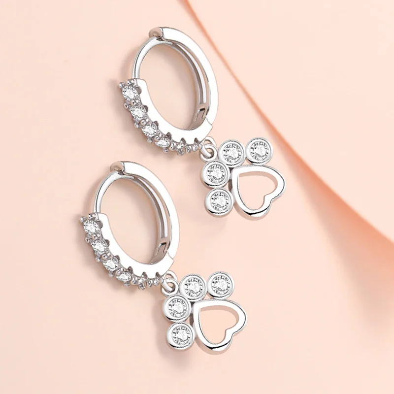 

Женские серьги из серебра 925 пробы, 10 мм