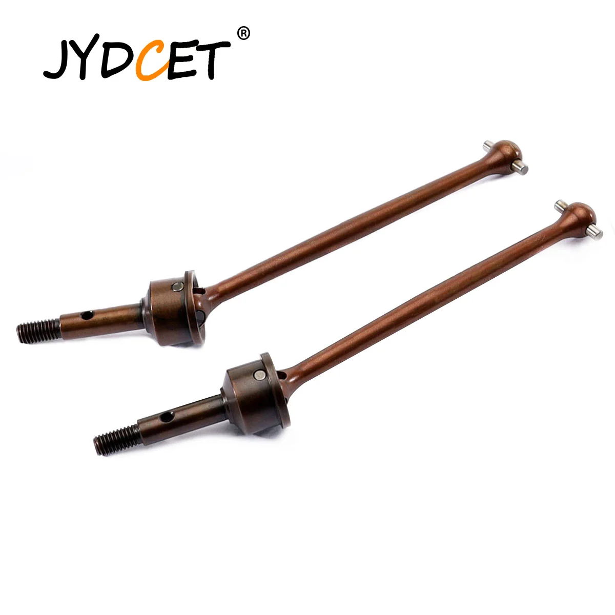 

JYDCET 8550+8553 Harden Spring Steel Front CVD Drive Shaft For Traxxas 1/7 UDR Unlimited Desert Racer 85076-4 85086-4