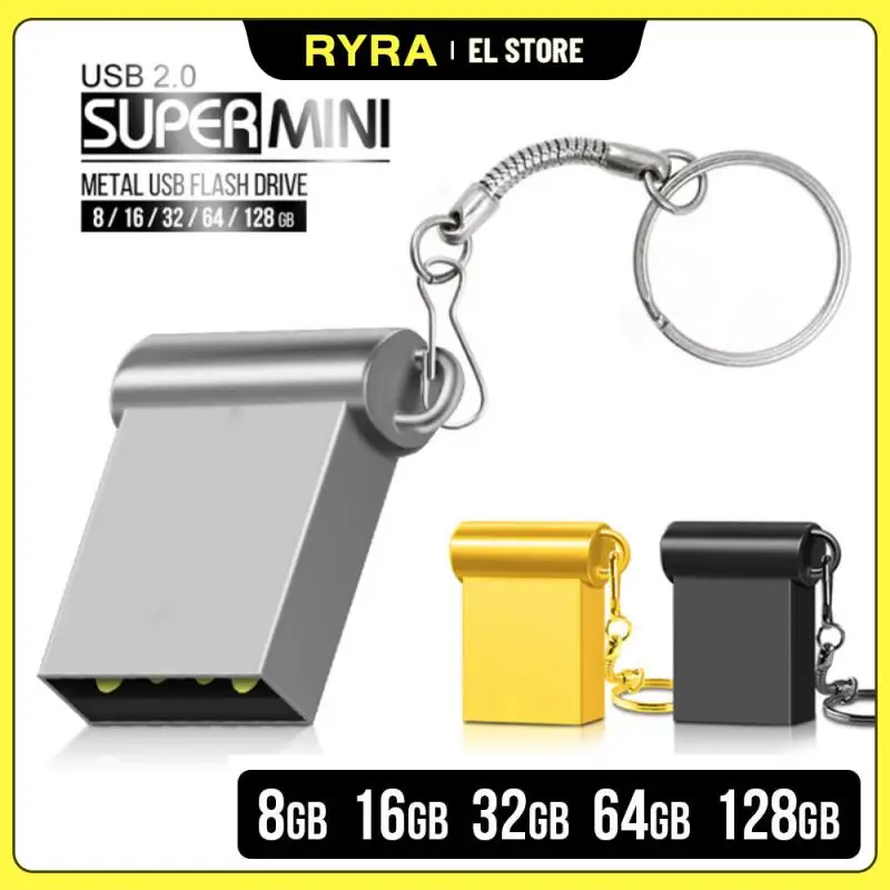 

USB-флеш-накопитель RYRA компактный, 128 ГБ, водонепроницаемый