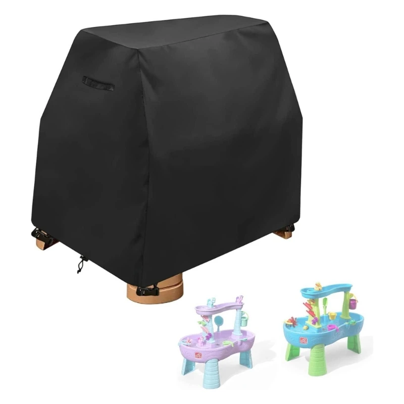 

Y4UD Toy Dust Cover Keep Your Toy Clean and Tidy for Sand And Water Table Black