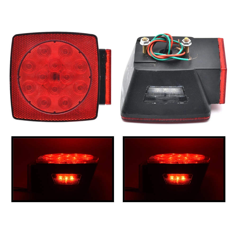 

Задние фонари для прицепа 2 шт., фонари заднего хода для грузовика, задние фонари для тягача, задние фонари