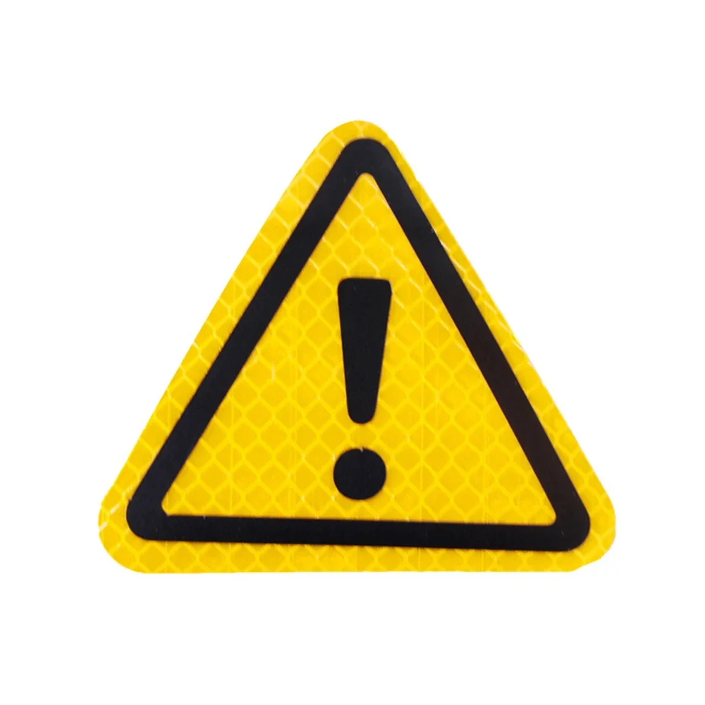 

Светоотражающая наклейка, защитная наклейка на кузов, высокопрочная, высокопроизводительная, треугольная, универсальная, предупреждающая наклейка для автомобиля, автомобильные аксессуары