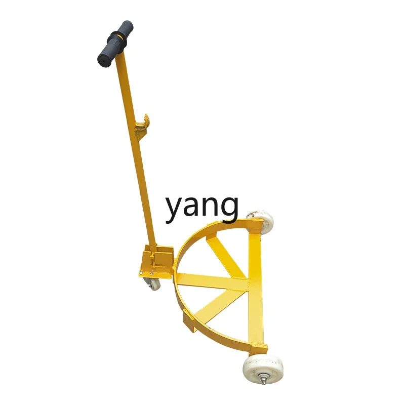 YJQ низкий ручной масляный барабан грузовик портативный ковш толкатель простой
