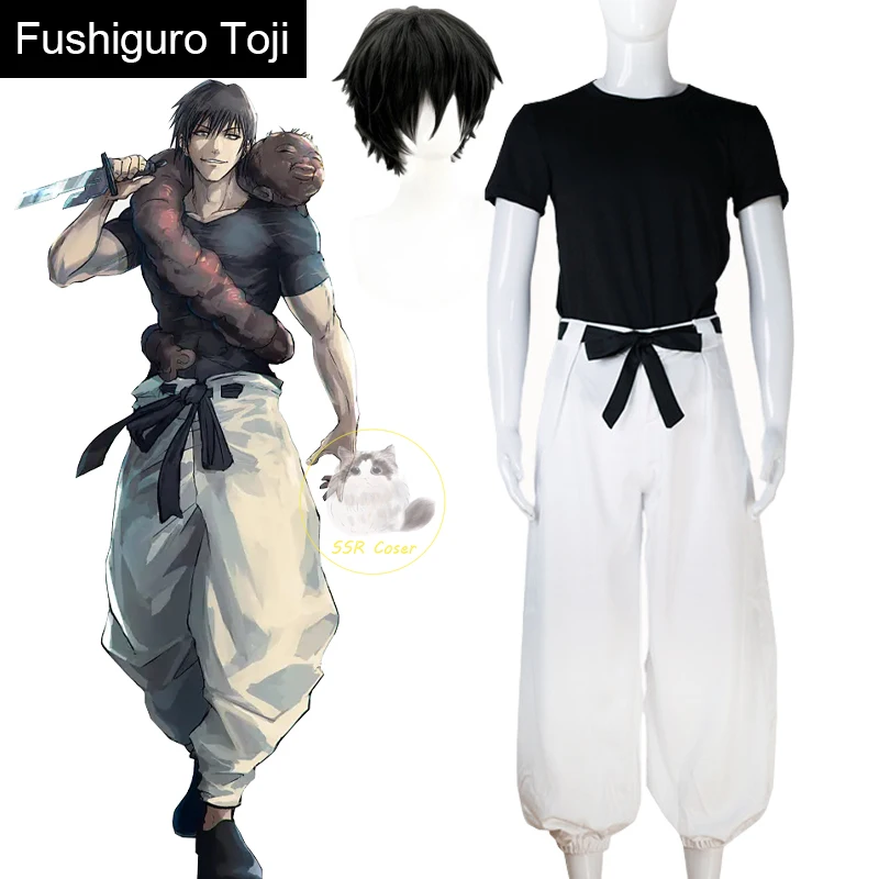 

Костюм для косплея аниме Fushiguro Toji, костюм для косплея джутитусу, кайшэнь, альдулт, парик унисекс, костюм для косплея на Хэллоуин