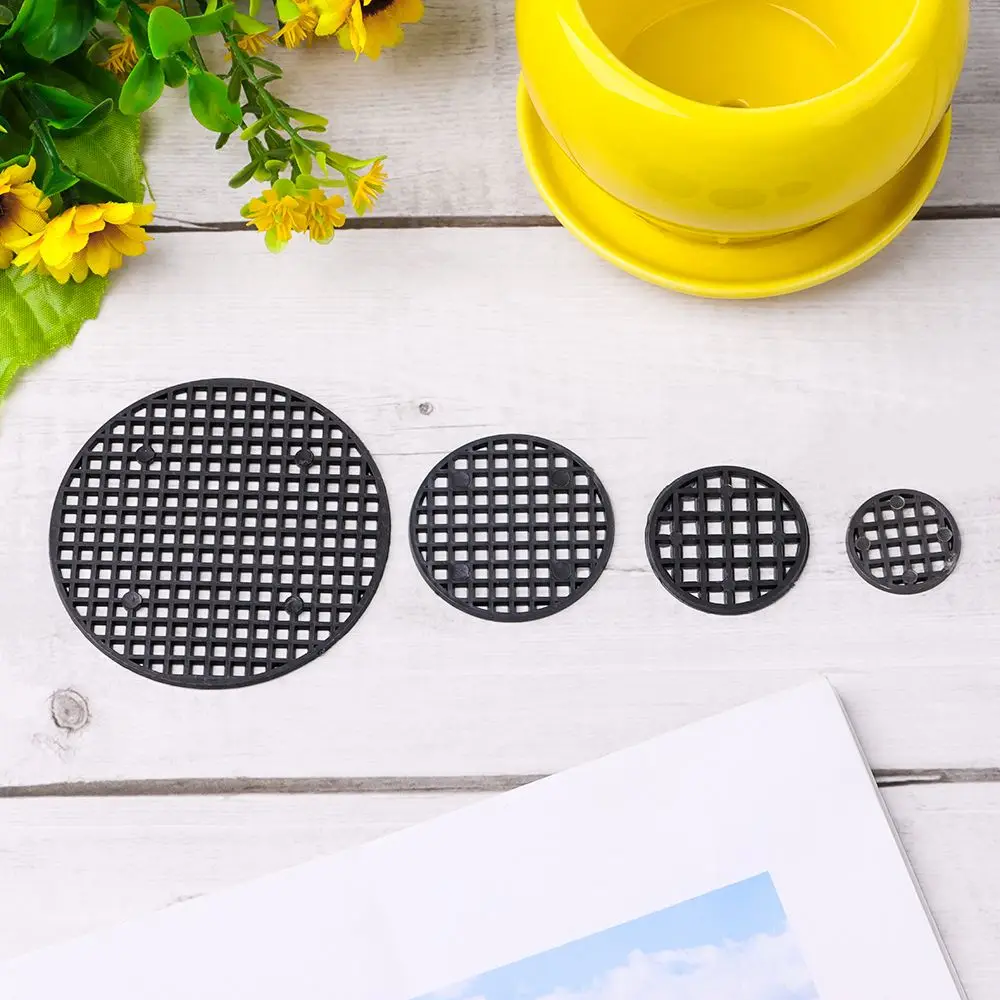 10 шт. керамические крышки для цветочных горшков с дренажем круглые почвы бонсай