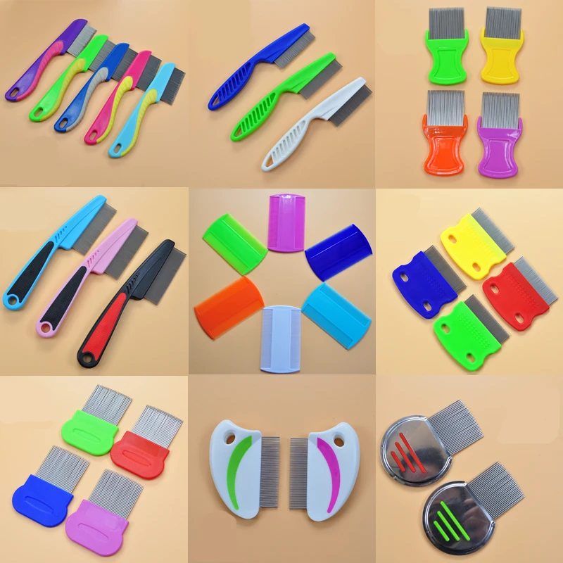 

Wholesale Pet Animal Care Protect Flea Comb for Cat Dog Pet Stainless Steel Comfort Flea Hair Grooming Comb Cleaning Supplies