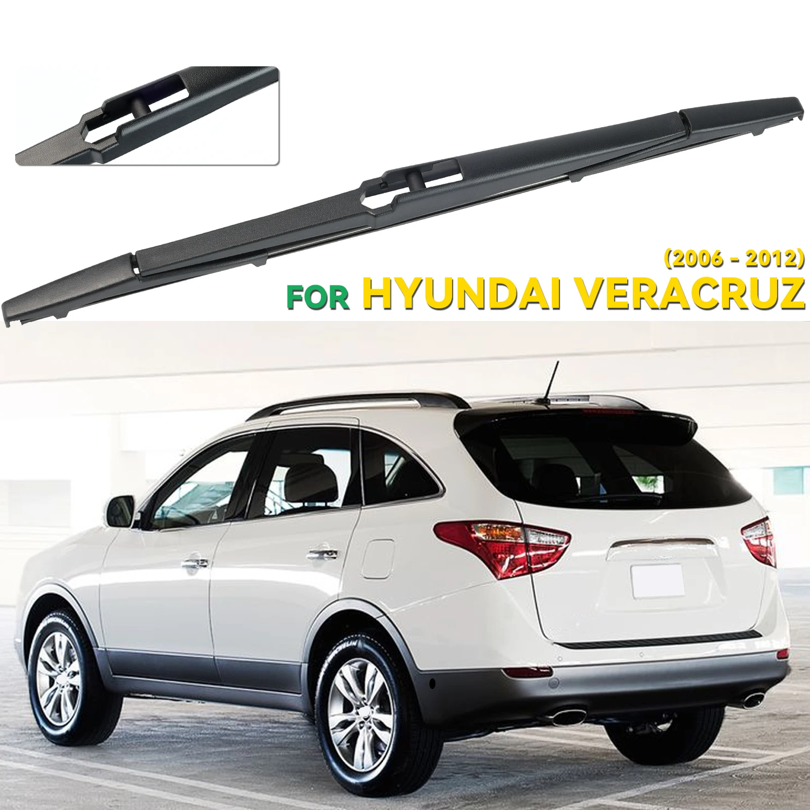 

Щетка стеклоочистителя лобового стекла для Hyundai Veracruz IX55, дворник заднего стекла 2006, 2007, 2008, 2009, 2010, 2011, щетка от дождя