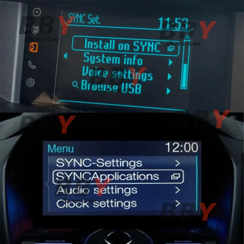 Интерфейсный ремень для задней камеры Addon Ford B-Max B232 2012 ~ 2017 C-max C344 2010 2018 OEM Sync 1 4 3