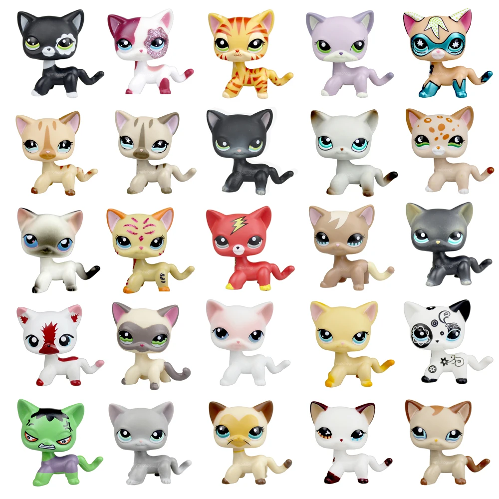 YASMINE миниатюрная фигурка кошки с короткой шерстью коллекционная