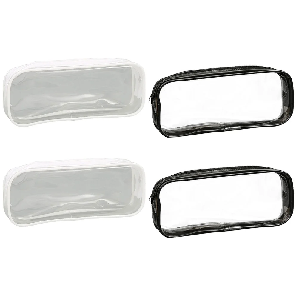 

Bag Makeuptoiletry Zipper Clear Bags Travel Campingbrush Organizer Small Purse