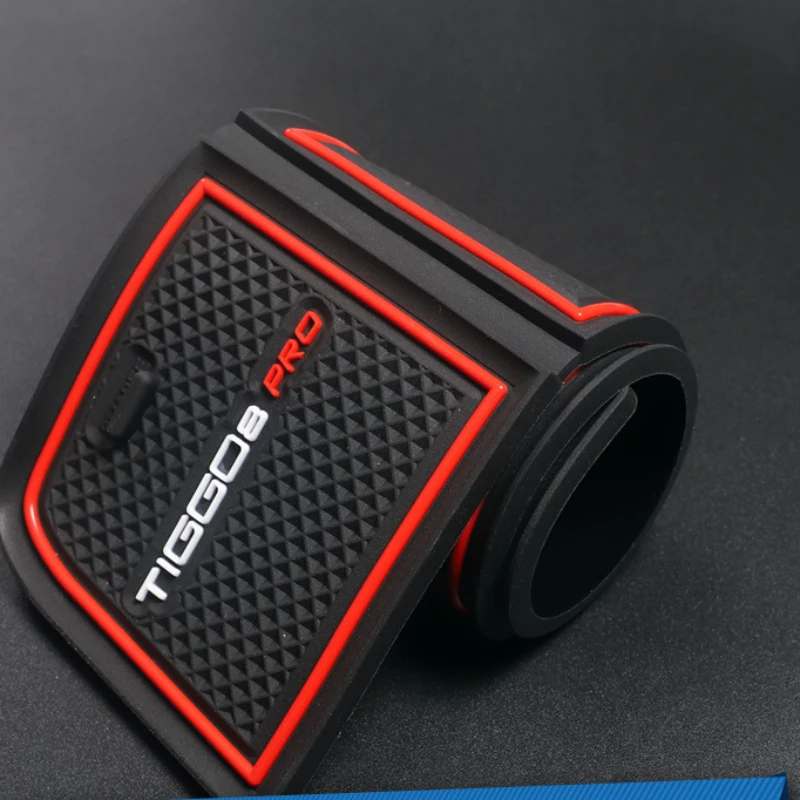 

Аксессуары для автомобиля Chery Tiggo 8 Pro 2022, коврик для резервуара для хранения стаканов с водой, коврик для двери, подушка, резиновый коврик, аксессуары