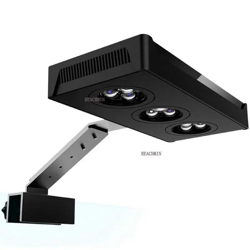 

Full Spectrum LED Aquarium Light Dimmable Saltwater Lighting with Touch Control for Coral Reef Nano Fish Tank