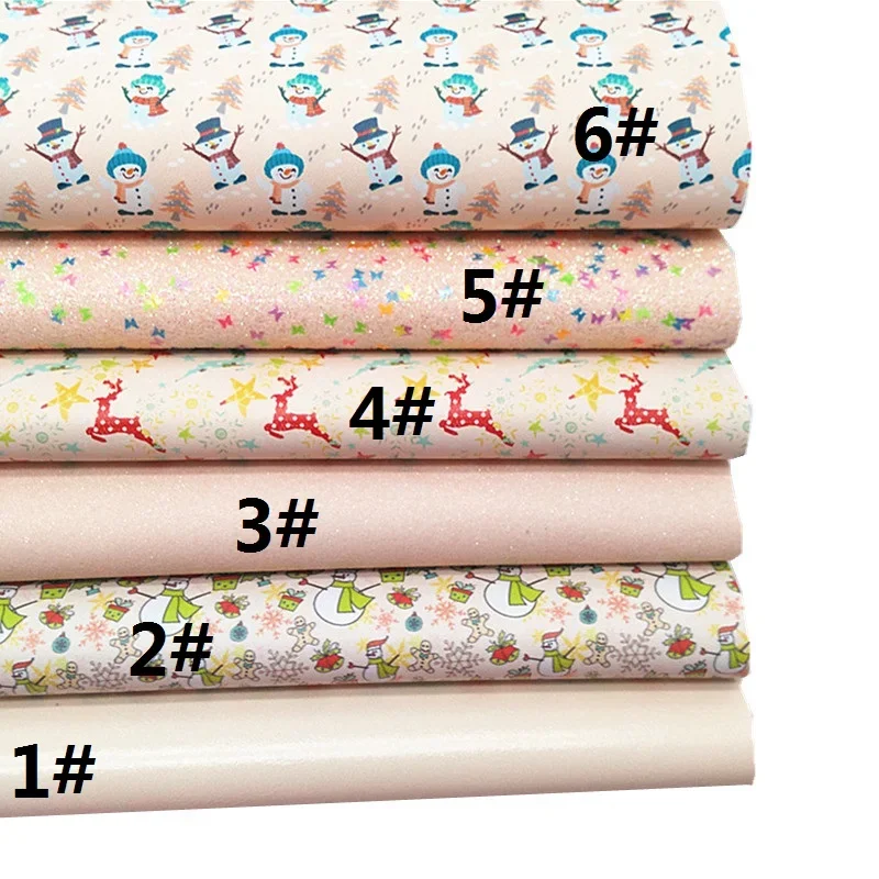 Рождественские простыни из искусственной кожи гладкой синтетической с