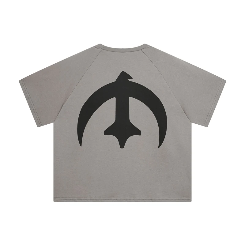 Футболка с надписью Chest Signature Back Rudder Print YZY Kanye West Vuitrues для мужчин и женщин черные