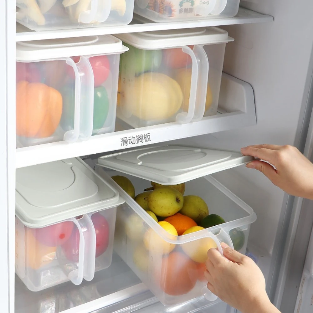 

Convenient Preservation Storage Rack Sealed Storage Box Eliminate Odor With Lid Kitchen Storage Box Wholesale Keep Fresh Plastic