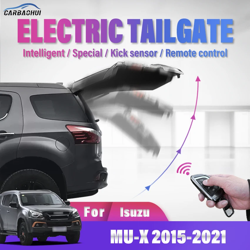 

Car Electric Tailgate Modified Auto Tailgate Intelligent Power Operated Trunk Automatic Lifting Door For Isuzu MU-X 2015-2021