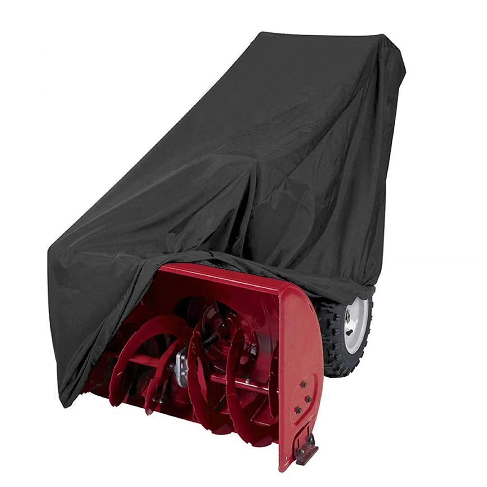 

Silver-coated Oxford Fabrics Snowblower Cover 210D Oxford Waterproof Material Indoor and Outdoor Storage Fits