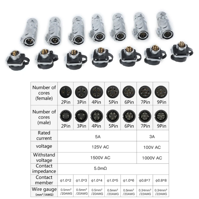 Металлический адаптер питания с разъемом LP12 и LP13 для электроники