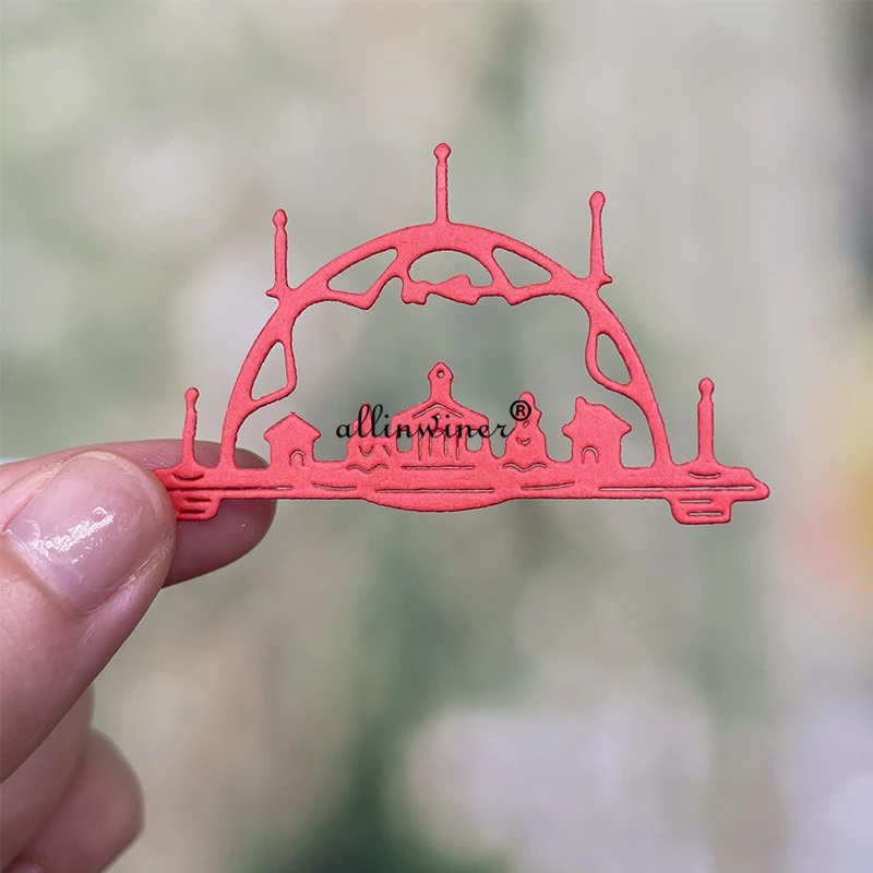 

Трафареты для вырезания металла в виде священных свечей, трафареты для скрапбукинга, декоративное тиснение, ручная работа, шаблон для вырезания