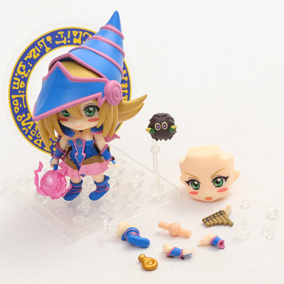 

Ю-Ги-о! Dark Magician Girl 1596 Yami Yugi 1069 экшн-фигурка Коллекционная модель игрушка Q Подарочная Рождественская кукла