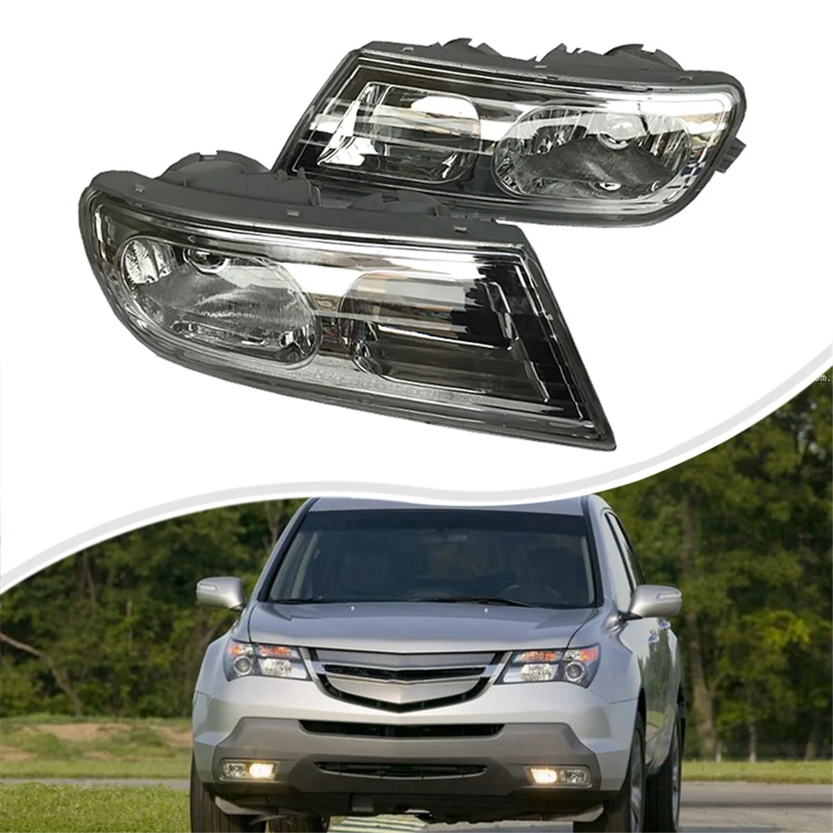 Автомобильный передний бампер фонарь противотуманная лампа противотуманные