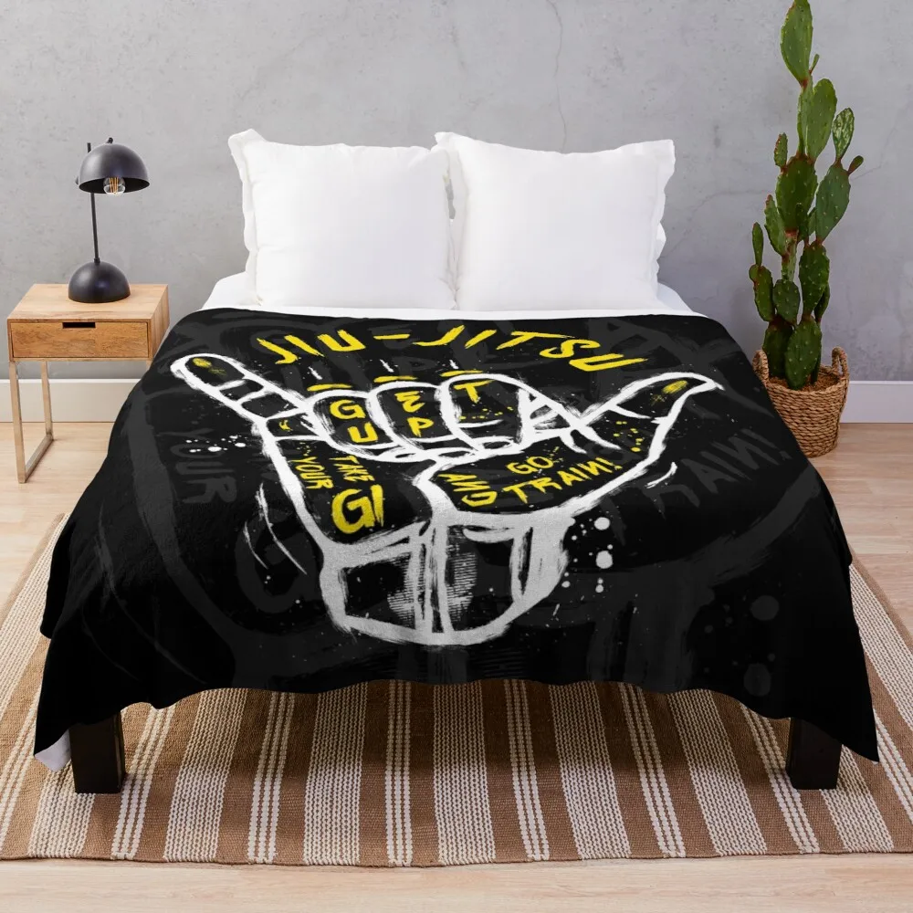 

Jiu-jitsu. Go train! 2 Throw Blanket blankets for sofas