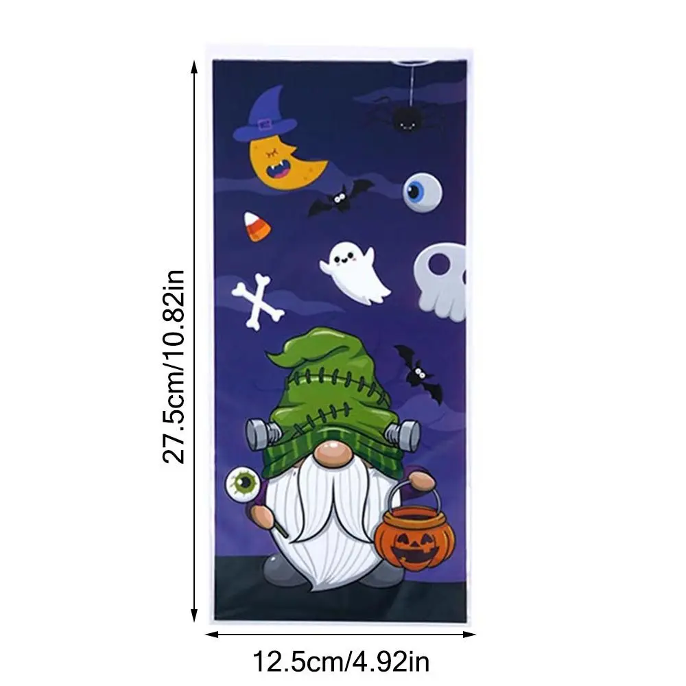 50 шт. креативные разноцветные подарочные пакеты на Хэллоуин Мультяшные с