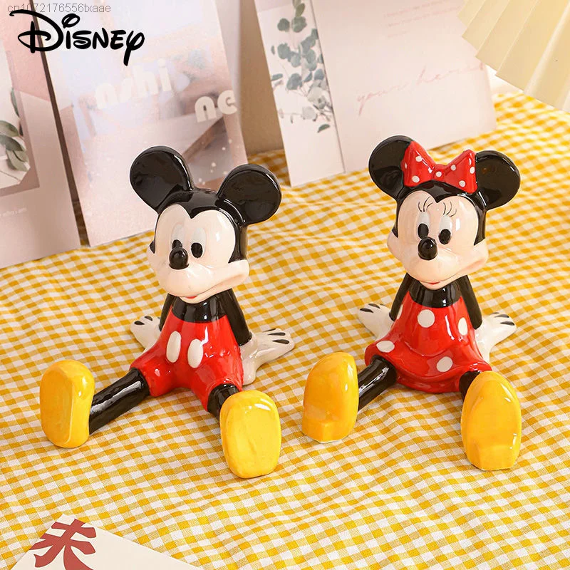 

Disney Cartoon Decor Mickey Minnie Creative Mobile Phone IPad Tablet Stand Luxury Desktop Ornament Kawaii Accessories Fashion