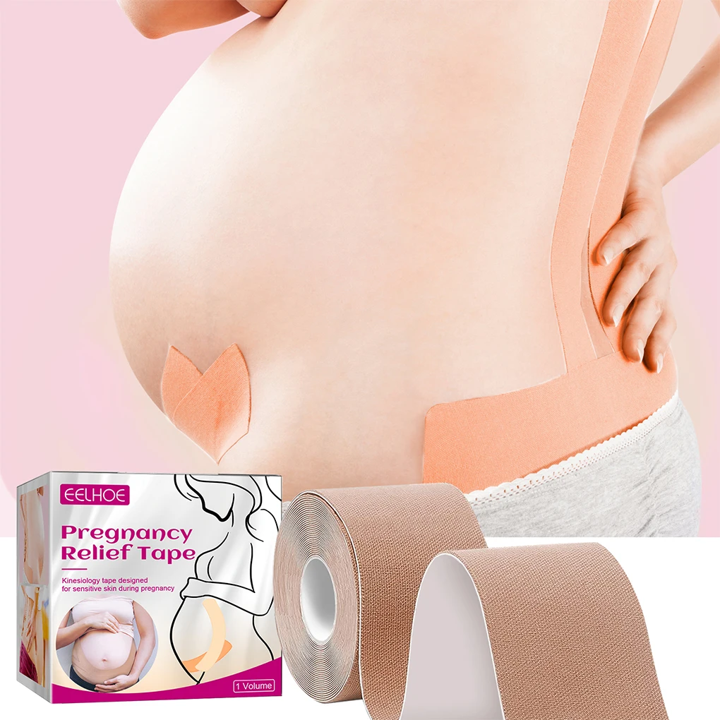 

1 Roll Pregnancy Relief Tape Waterproof Belly Support Band Accessories