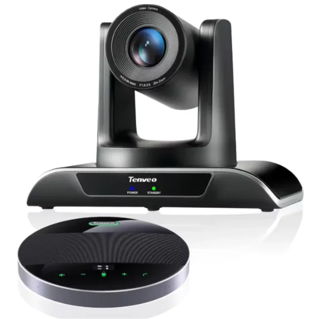 Горячая конференц-группа Tenveo-VHD20U+M5B 20-кратный оптический зум 1080P 60 кадров в